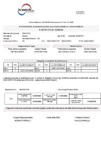Certificazione